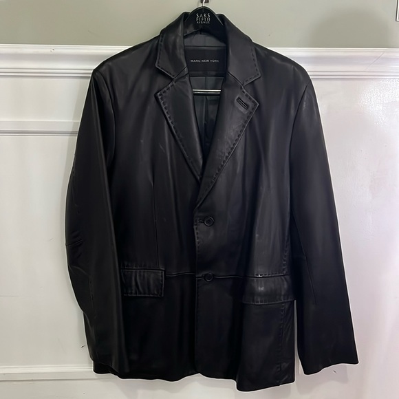 Marc New York Leather Jacket - Picture 1 of 10